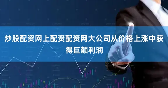 炒股配资网上配资配资网大公司从价格上涨中获得巨额利润